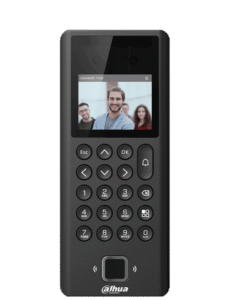 DAHUA ASI3204E - Control de acceso y Asistencia con reconocimiento facial / Pantalla de 2.4" / 1,000 Usuarios/ 1,000 Contraseñas/ 3,000 tarjetas Mifare/ 3,000 Huellas/ 50 Administradores/ 100,000 Registros/ Salidas de 12V 1A